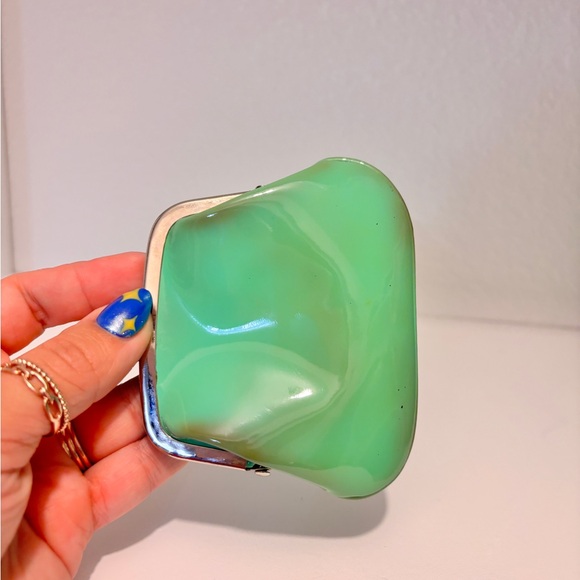 Tiffany & Co. Patent Leather Kisslock Coin Purse - stained - Picture 12 of 15